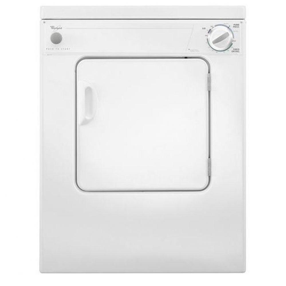 3.4 cu. ft. Compact Electric Dryer with AccuDry™ Drying System