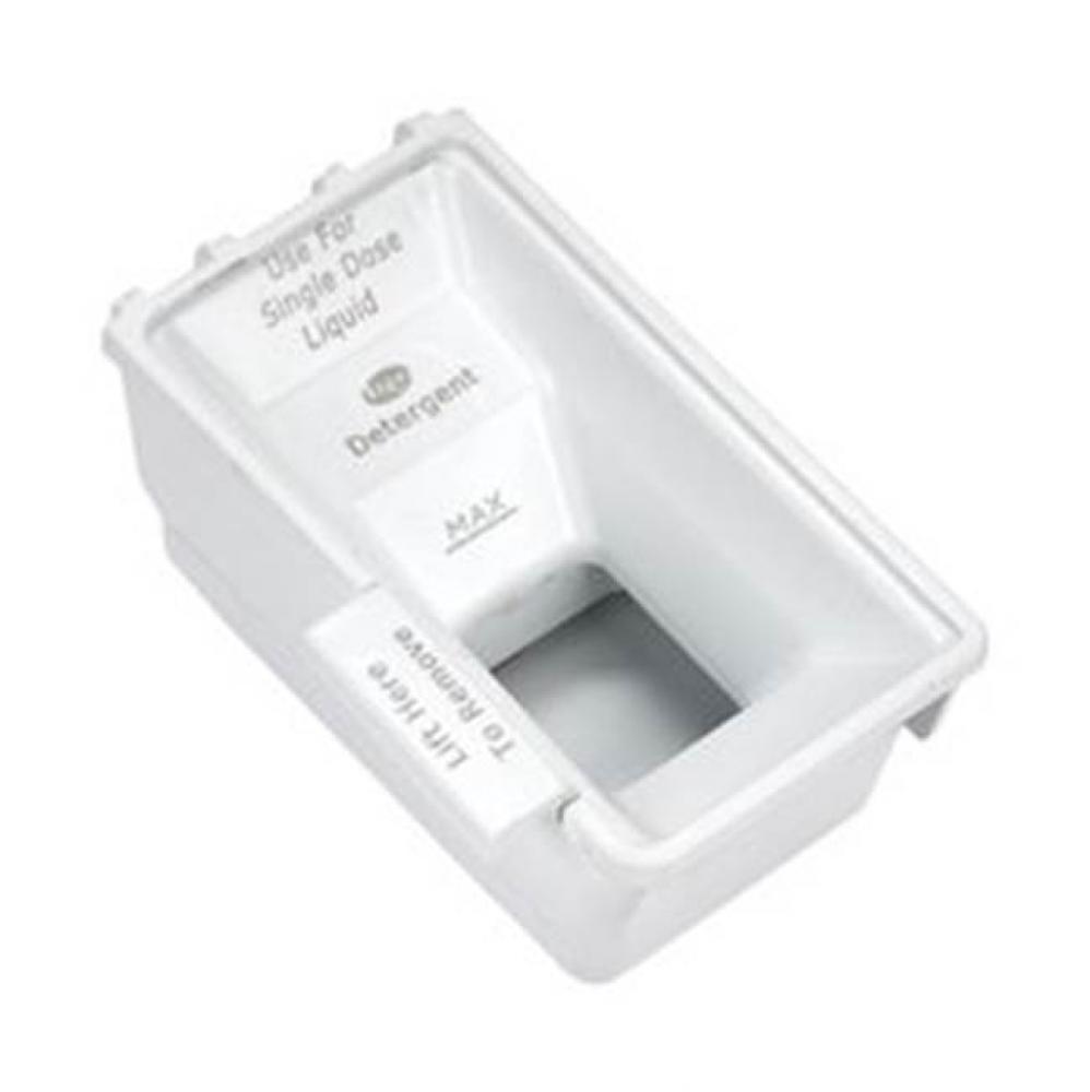 Washer Dispenser-He Detergent: Single Dose Cartridge 4.25-In L X 2.5-In W X 2.5-In H, Color: White