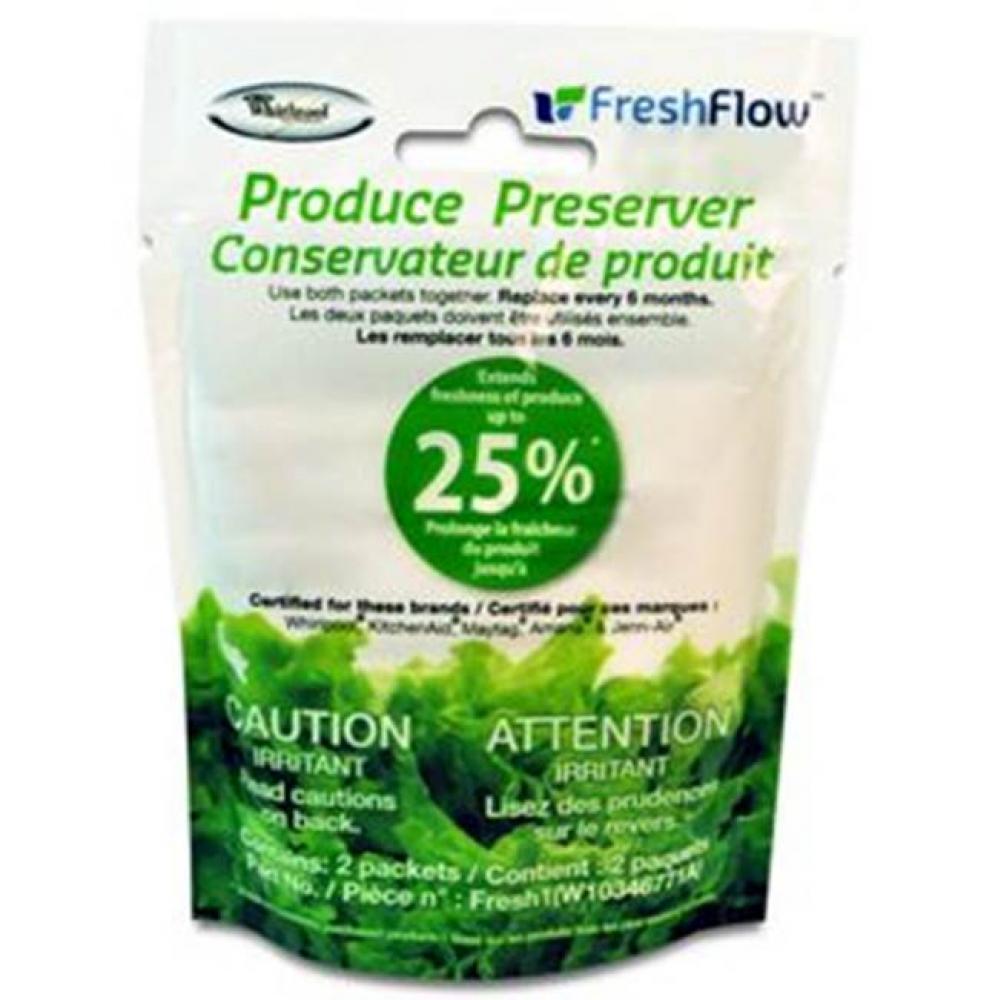 Produce Preserver, Extends The Freshness Of Produce Up To 4 Days Longer, Replace Every Six Months