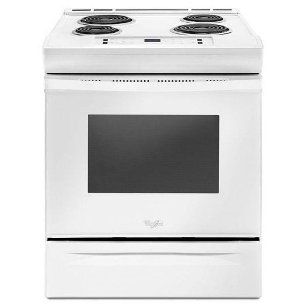 4.8 cu. ft. Coil Electric Range with Guided Cooktop Controls