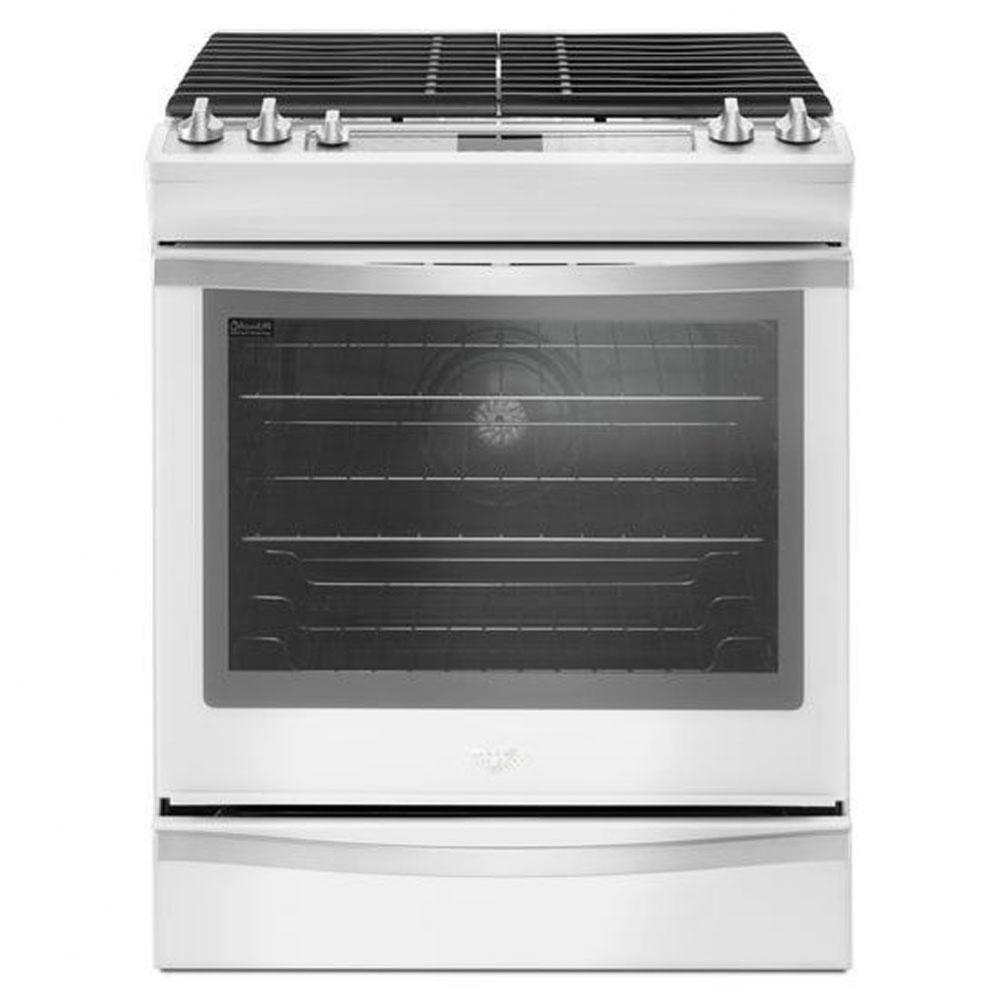 5.8 Cu. Ft. Slide-In Gas Range with Center Oval Burner