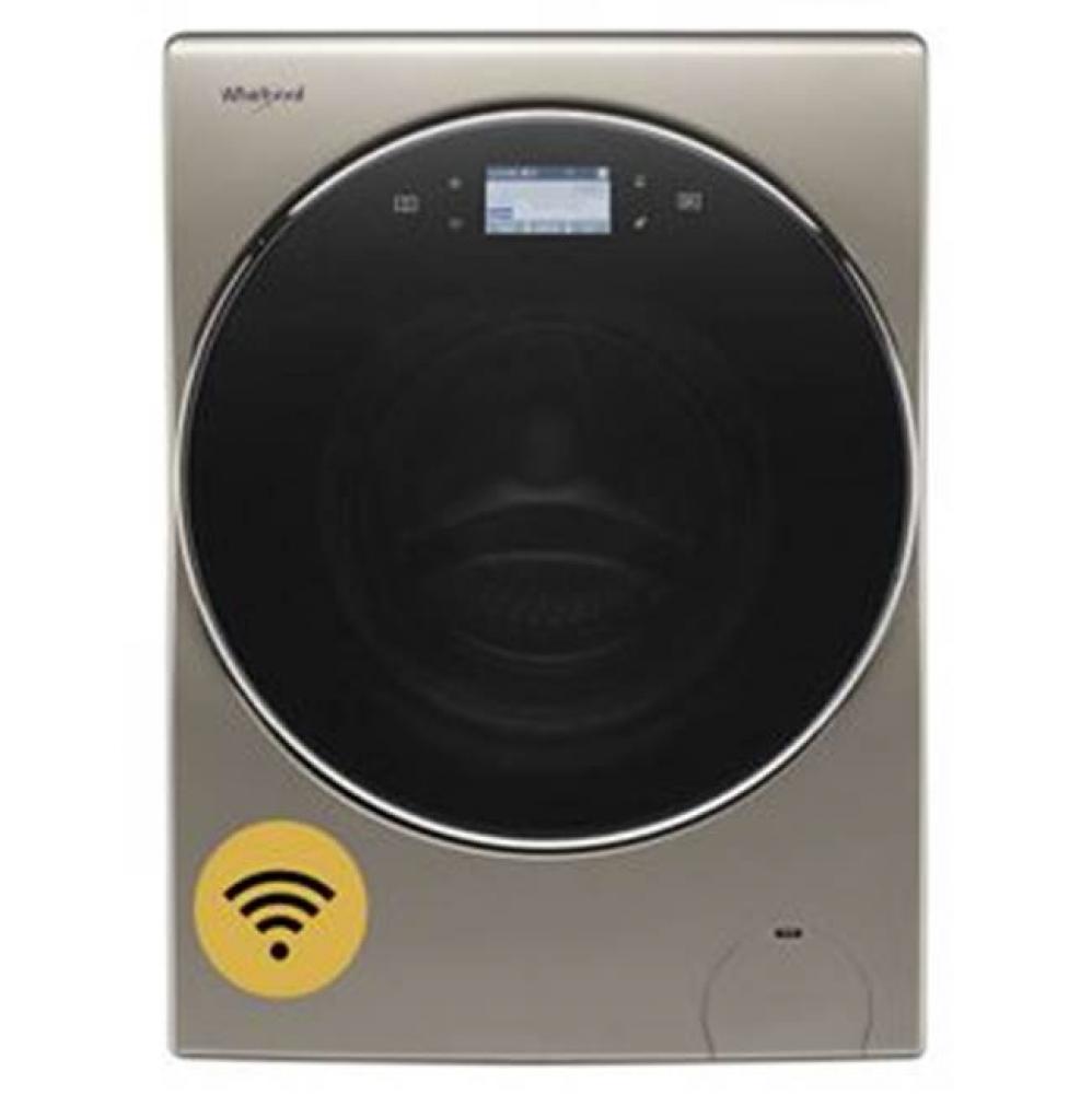 240V Electric Compact All-In-One Washer Dryer, 4.5 Cu Ft, Color Lcd, Wifi, Load And Go Bulk Dispen
