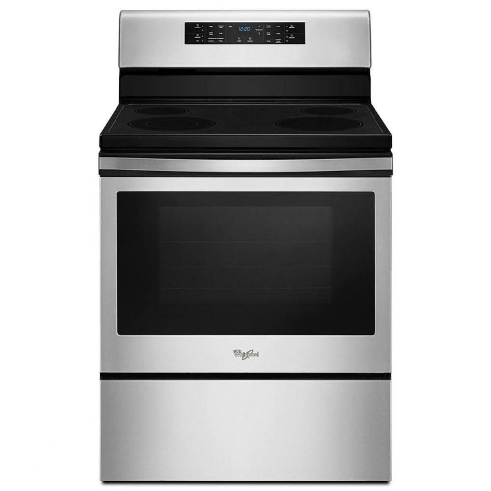 5.3 cu. ft. Guided Electric Freestanding Range With Fan Convection Cooking