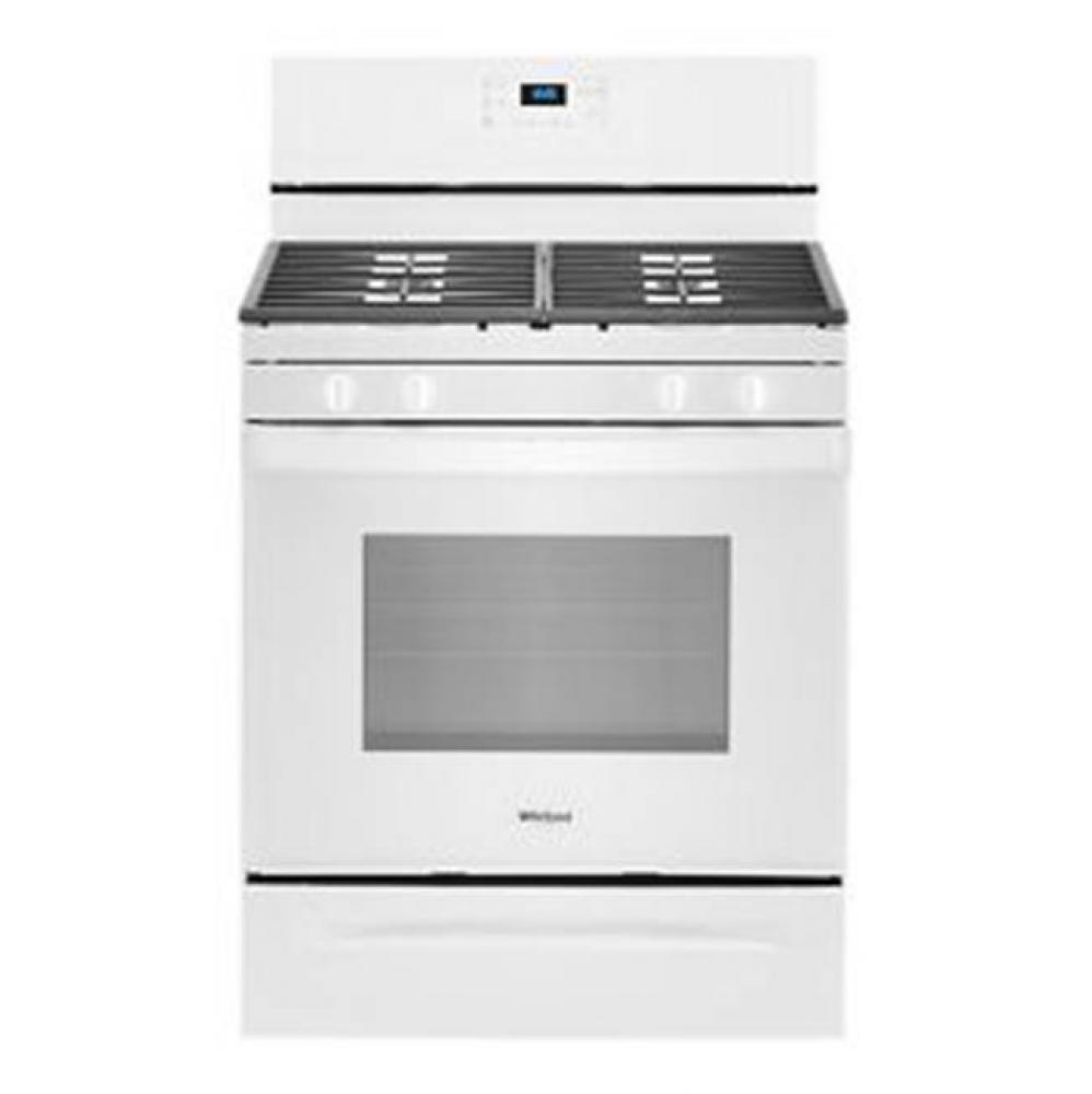 5.0 Cu Ft Freestanding Gas Range With Adjustable Self-Cleaning