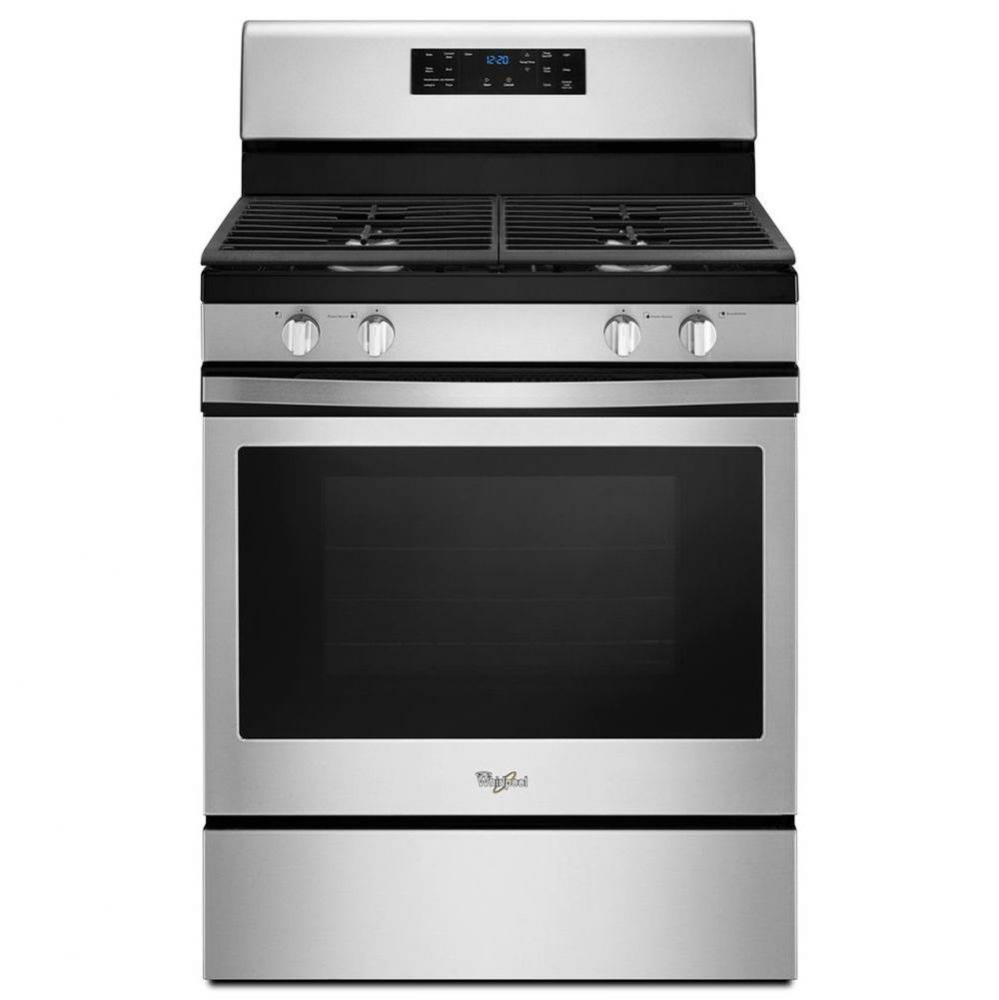 5.0 cu. ft. Freestanding Gas Range With Fan Convection Cooking