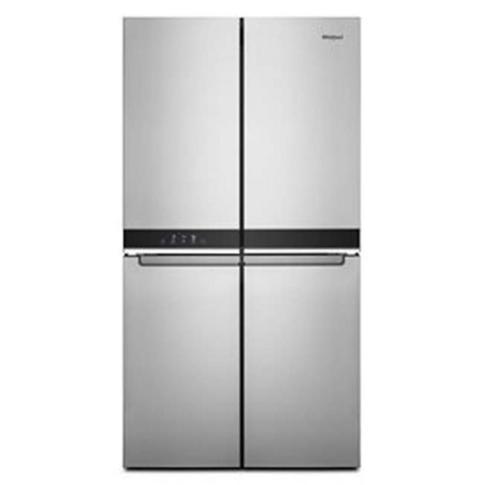 19.2 Cu. Ft. Counter Depth Four Door Refrigerator With Automatic Ice Maker In Freezer And Anti-Fin