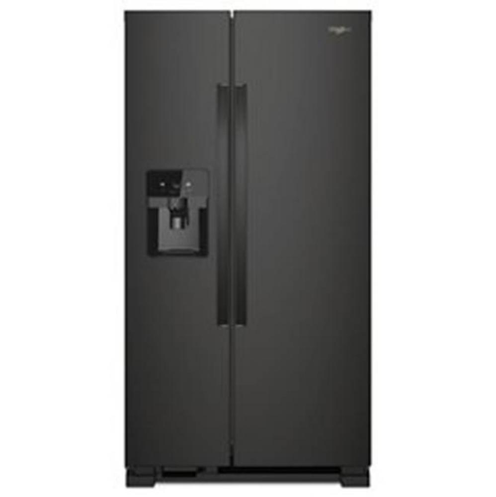 33-Inch Wide Side-By-Side Refrigerator - 21 Cu. Ft.