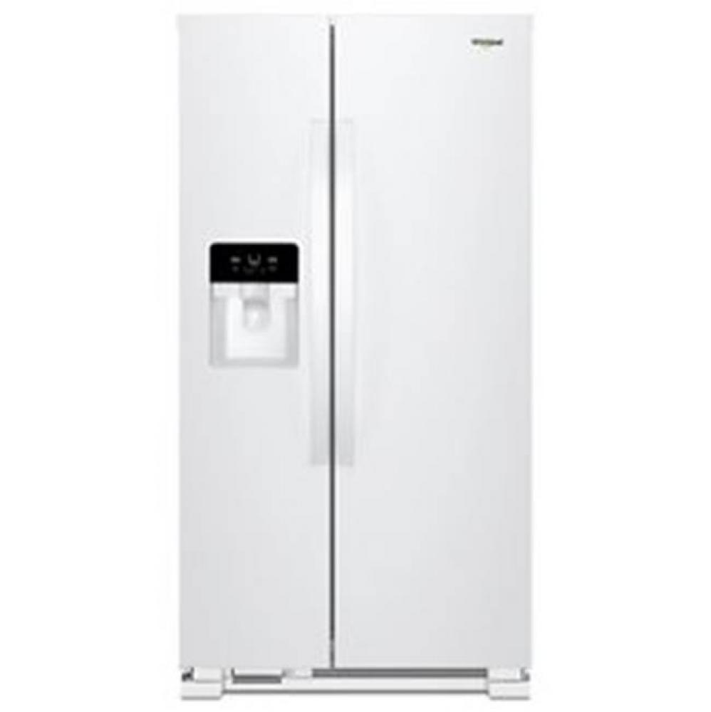 33-Inch Wide Side-By-Side Refrigerator - 21 Cu. Ft.