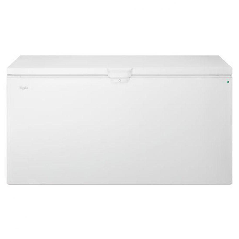 22 cu. ft. Chest Freezer with Extra-Large Capacity and Temperature Alarm