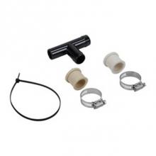 Whirlpool 285320 - Washer Siphon Break: 2 Hose Clamps, 1 Of Wire Tie, 2 Drain Hose Sleeves For Drain Hoses, Color: Bl