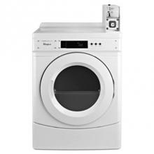 Whirlpool CED9150GW - 27'' Commercial Electric Front-Load Dryer Featuring Factory-Installed Coin Drop With Coi