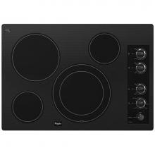 Whirlpool G7CE3034XB - Whirlpool Gold® 30-inch Electric Ceramic Glass Cooktop with 12''/9'' Dual
