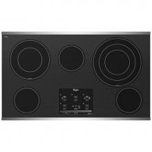 Whirlpool G9CE3675XS - Whirlpool Gold® 36-inch Electric Ceramic Glass Cooktop with Tap Touch Controls