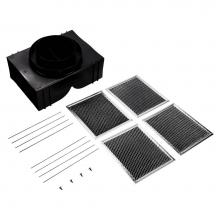 Whirlpool W11430922 - Range Hood Recirculation Filter: 2 Of Charcoal Filter, 4 Of Rod-Style Clips, 1 Of Deflector Damper