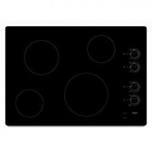 Whirlpool W5CE3024XB - 30-inch Electric Ceramic Glass Cooktop