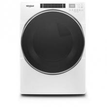 Whirlpool WED8620HW - 7.4 Cu. Ft., 13 Cycles, 8 Options, 5 Temperatures, Steam Refresh, Drum Light, Wrinkle Shield, Stai