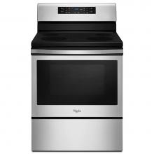 Whirlpool WFE520S0FS - 5.3 cu. ft. Guided Electric Freestanding Range With Fan Convection Cooking