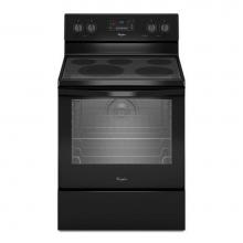 Whirlpool WFE540H0EB - 6.4 Cu. Ft. Freestanding Electric Range with AquaLift® Self-Cleaning Technology
