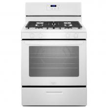 Whirlpool WFG320M0BW - 5.1 cu. ft. Freestanding Gas Range with Under-Oven Broiler