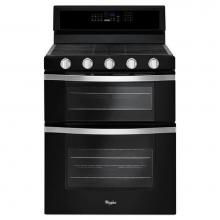 Whirlpool WGG745S0FE - 6.0 Cu. Ft. Gas Double Oven Range with Center Oval Burner