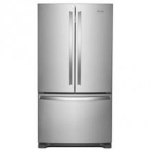 Whirlpool WRF535SWHZ - 36-Inch Wide French Door Refrigerator With Water Dispenser - 25 Cu. Ft.