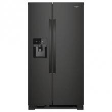 Whirlpool WRS321SDHB - 33-Inch Wide Side-By-Side Refrigerator - 21 Cu. Ft.