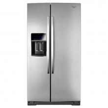 Whirlpool WRS973CIDM - 36-inch Wide Side-by-Side Counter Depth Refrigerator with StoreRight? Dual Cooling System - 23 cu.