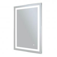 WarmlyYours MIR-2436-AUD - LED Backlit Mirror Audrey - Rectangle 24'' x