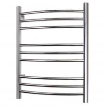 WarmlyYours TW-R09BS-HW - Riviera Towel Warmer - Hardwired - 9-bars - Brushed Stainless