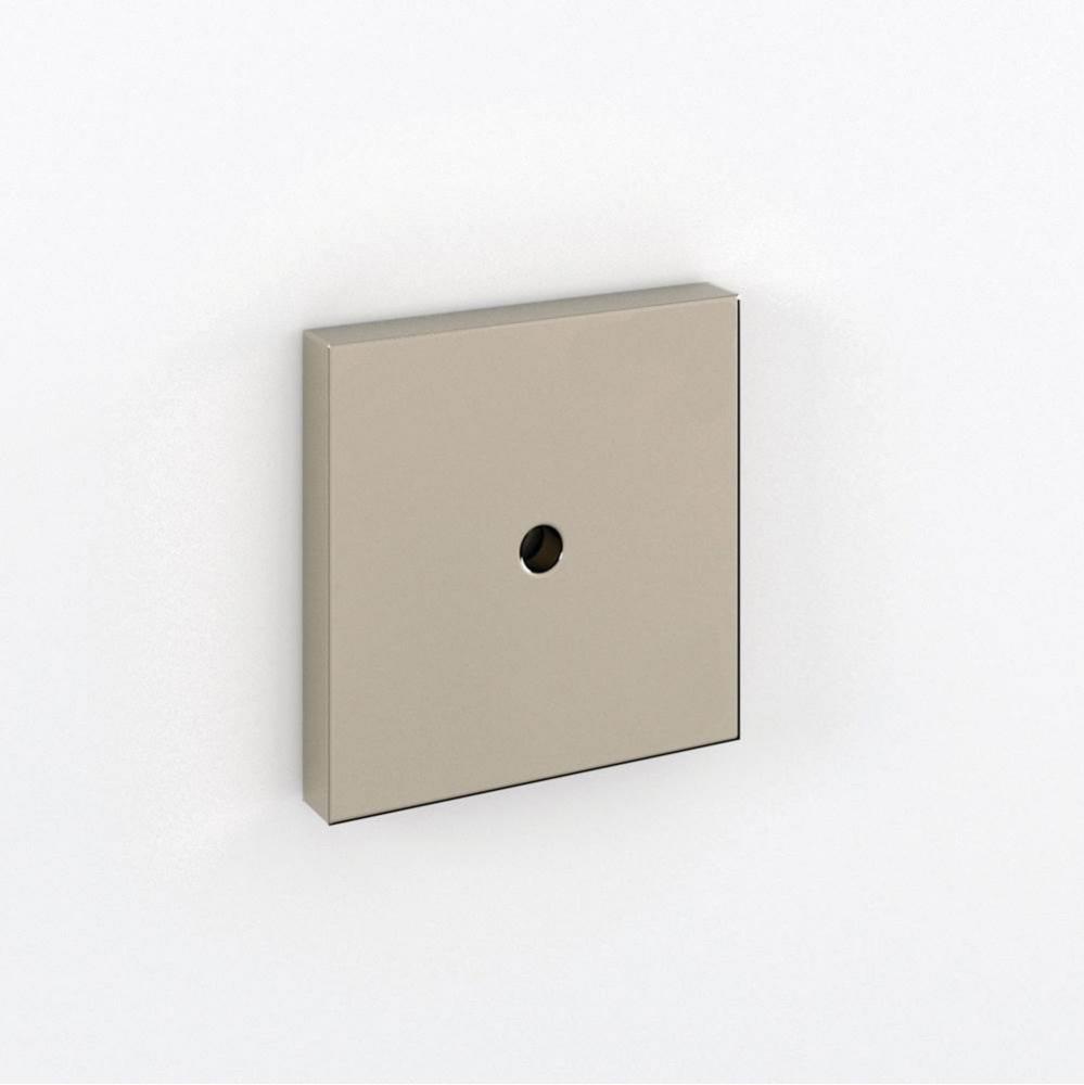 Manor 1-3/4'' X 1-3/4'' Square Backplate Surface Mount -Burnished Brass