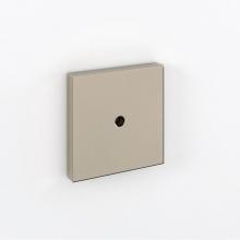 Water Street Brass 4415_BSBNB - Manor 1-3/4'' X 1-3/4'' Square Appliance Pull Backplate Surface Mount -Burnish