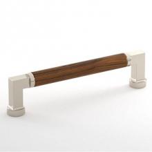 Water Street Brass 7784WP - Manor 10'' Walnut Appliance Pull - 3/4'' Spindle - Weathered Pewter