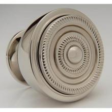 Water Street Brass 8406AP - Decorative 1-1/2'' Rope Font Knob - Antique Pewter