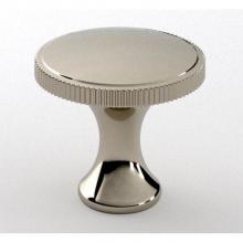 Water Street Brass 8552CHWP - Jamestown 1-1/2'' Coin Knob - Hammered - Weathered Pewter