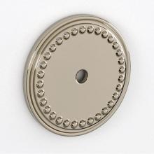 Water Street Brass 4344_BWP - Bead 1-11/16 Appliance Pull Backplate - Weathered Pewter
