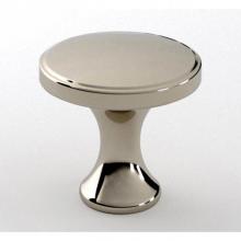 Water Street Brass 8551EAP - Jamestown 1-1/4'' Knob - Engraved - Antique Pewter