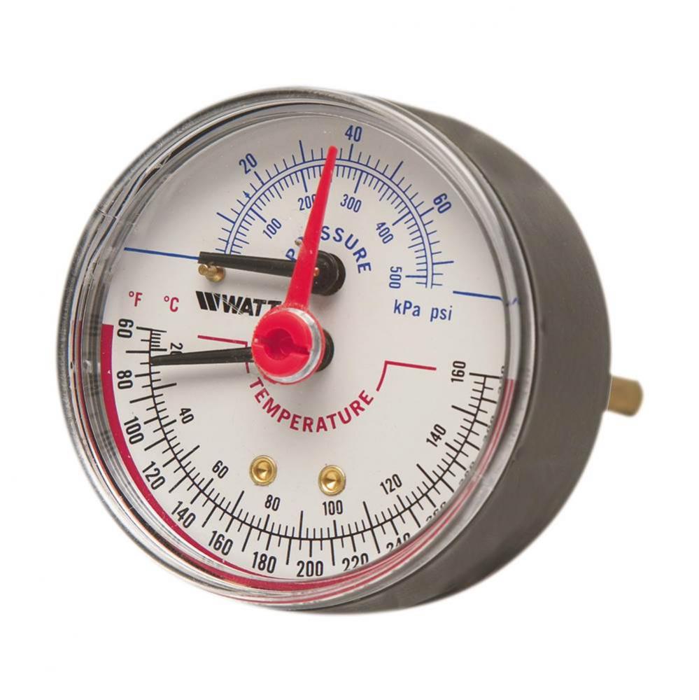 Pressure And Temperature Gauge