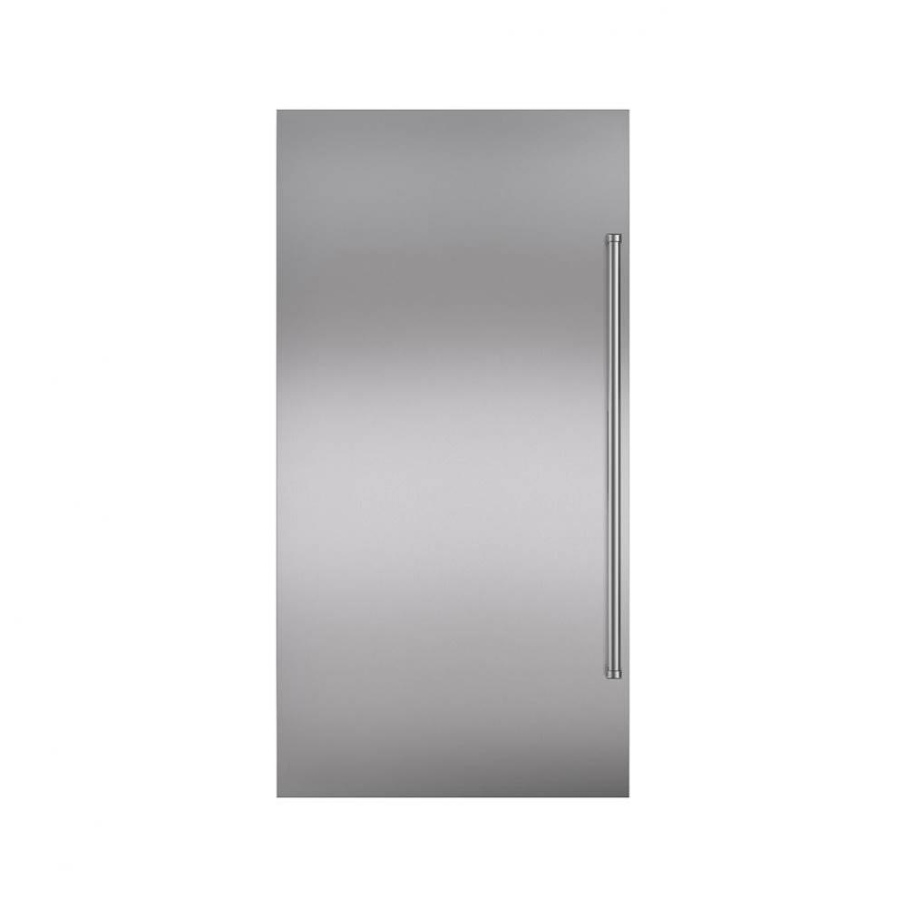 Classic 36'' Stainless Steel Flush Inset Door Panel With Pro Handle