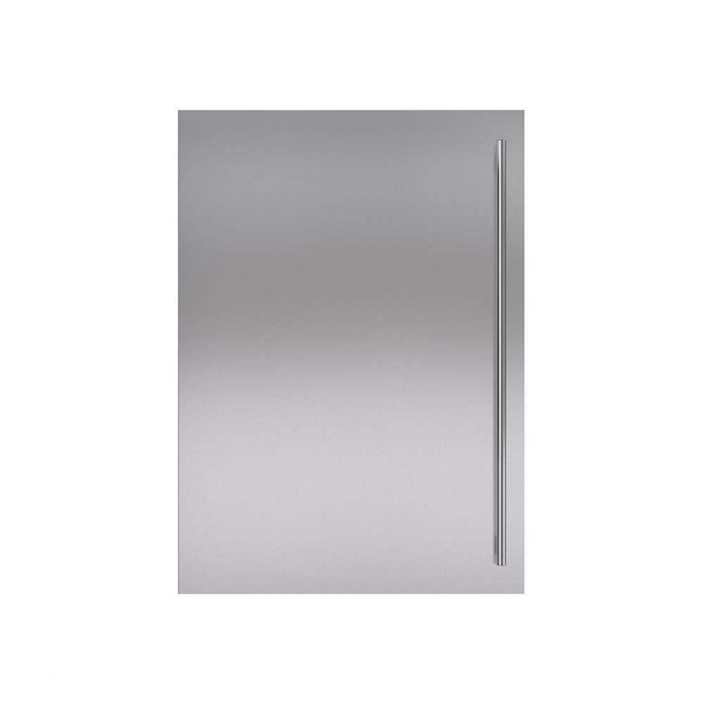 Classic 30'' Stainless Steel Flush Inset Door Panel With Tubular Handle