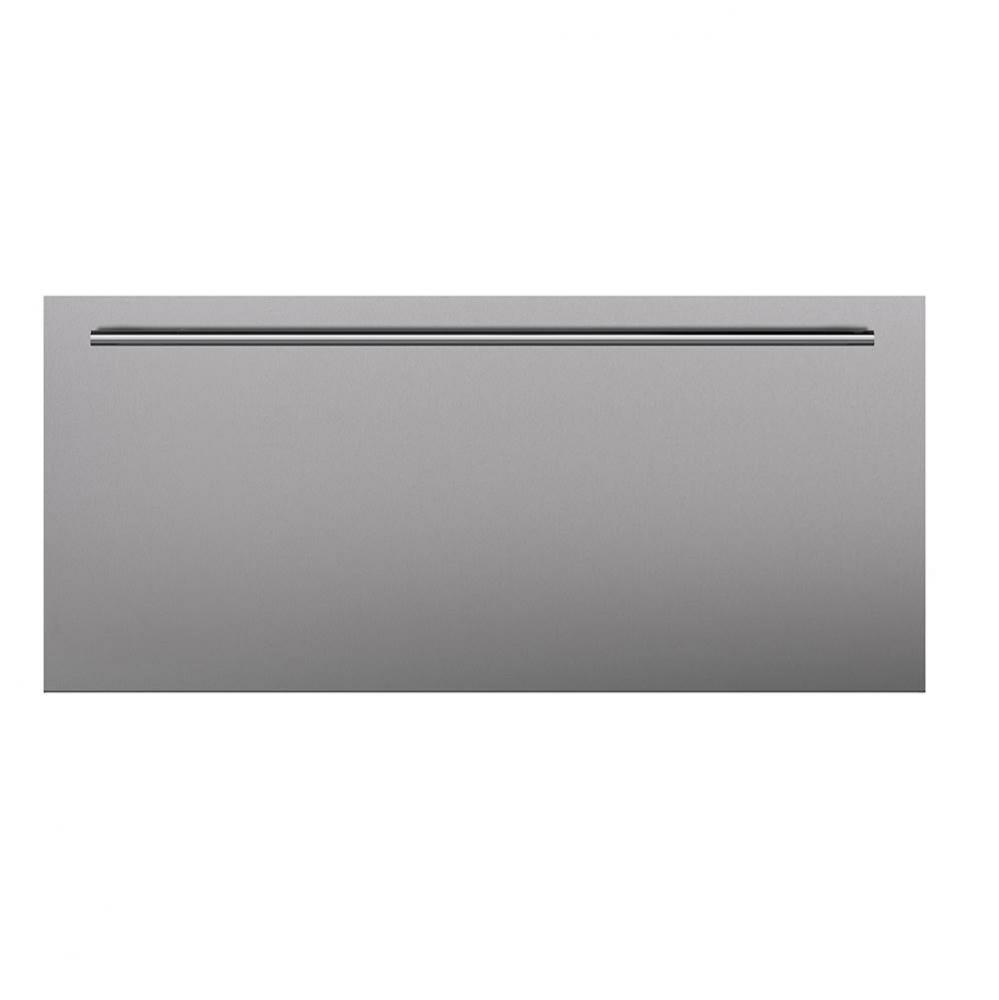 Classic 42'' Stainless Steel Flush Inset Drawer Panel With Tubular Handle