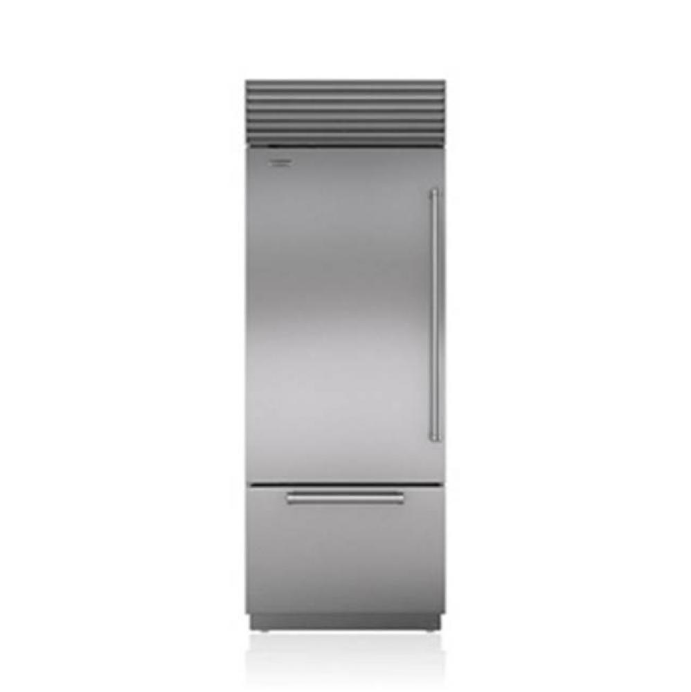 30'' Classic Over-And-Under Refrigerator/Freezer With Internal Dispenser