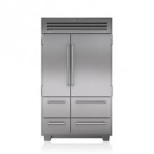 Subzero 648PRO - 48'' PRO SIDE-BY-SIDE REFRIGERATION, SOLID