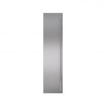 Subzero 9036869 - Classic 48'' Stainless Steel Flush Inset Freezer Door Panel With Tubular Handle