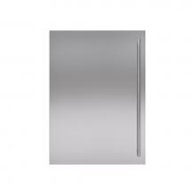 Subzero 9038351 - Classic 30'' Stainless Steel Flush Inset Door Panel With Tubular Handle