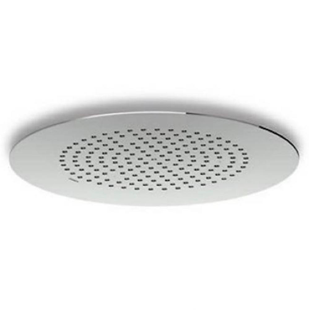 15 3/4 Ceiling Mounted Stainless Steel Rain Shower Head. Minimum Flowrate Requested: 3,2 Gpm