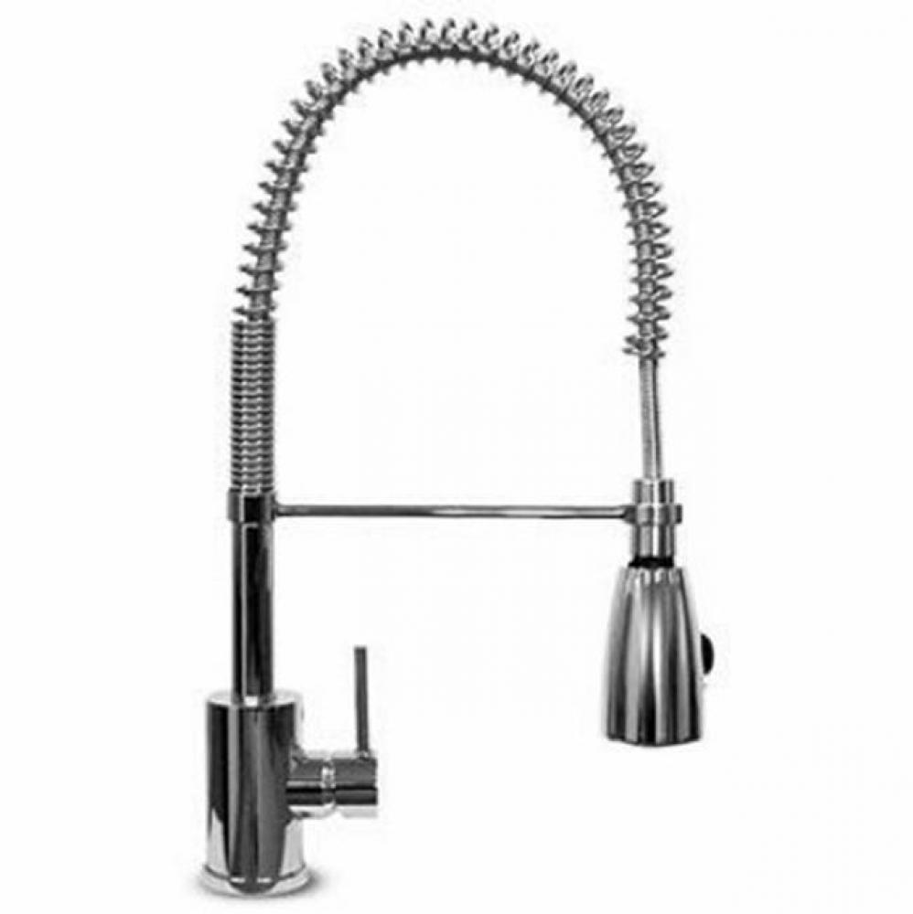 Shock Single Lever Sink Mixer With Adjustable Spray 2 Jets, Aerator, Flexible Tails