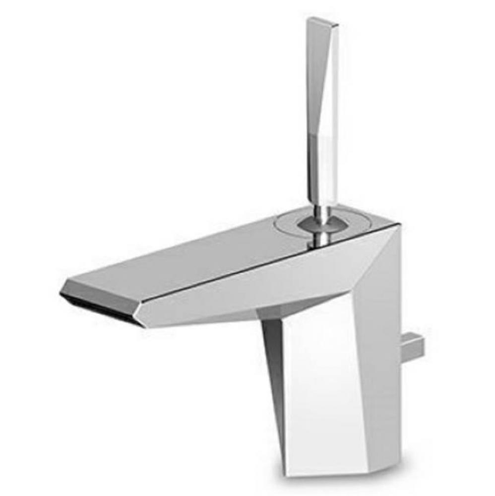 Single Lever Basin Mixer, Pop-Up Waste, Flexibles Tails