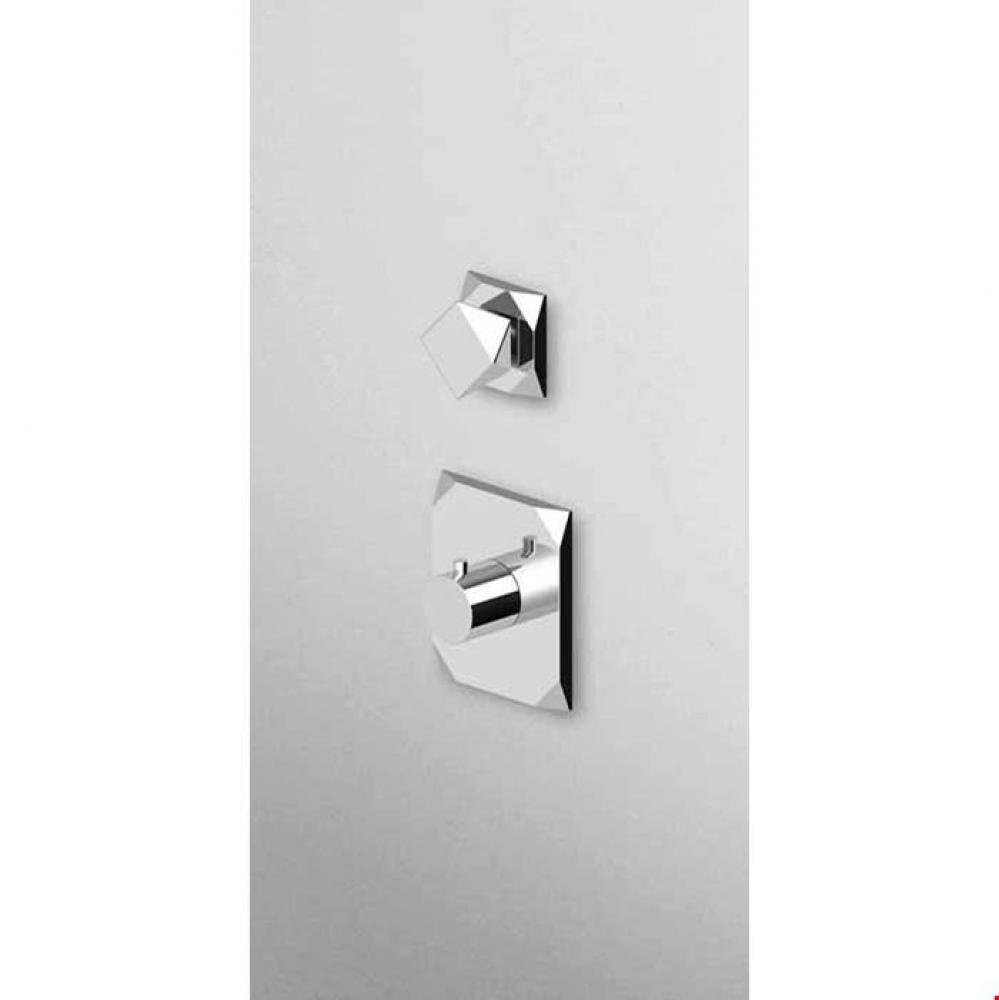 Built-In Thermostatic Shower Mixer With 1 Volume Control