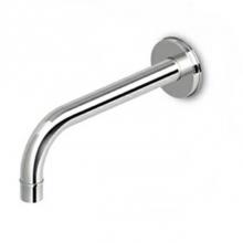 Zucchetti Faucets Z92191.190E - Embossed Flange Wall Spout