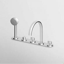 Zucchetti Faucets ZD4443.1950 - 5 Hole Bath-Mixer